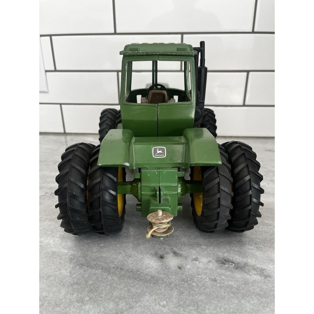 Vintage Ertl John Deere Articulated 4WD Tractor, Dual‎ Wheels, 1:16 U.S.A. - Picture 2 of 10